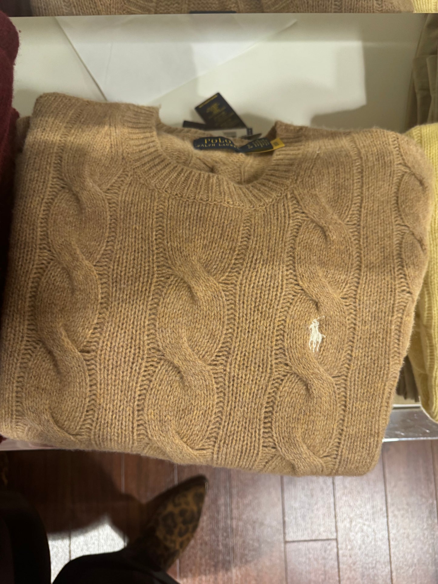 Ralph lauren yün+cashmere kazak