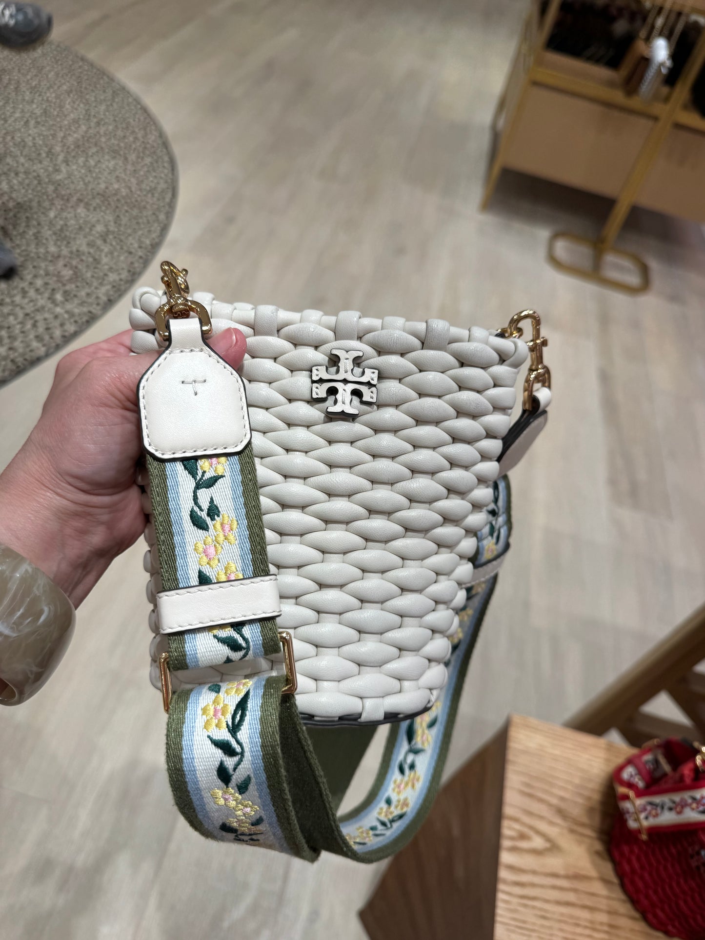 Mini bucket bag