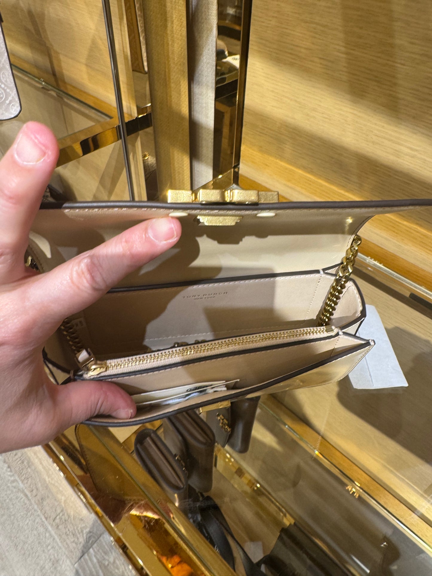 ELEANOR KREM OMUZ& Crossbody