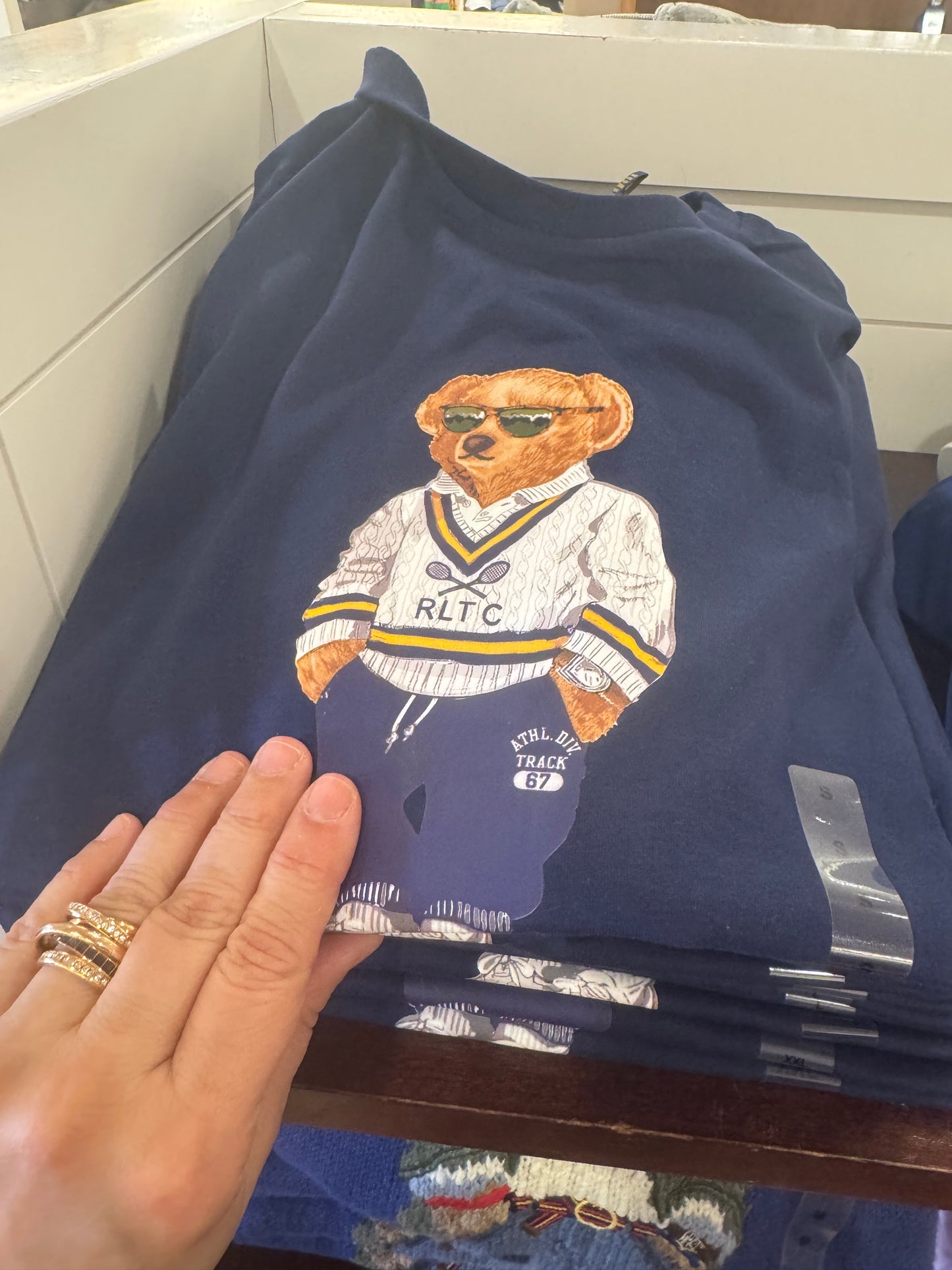 Erkek ayıcıklı koton tshirt