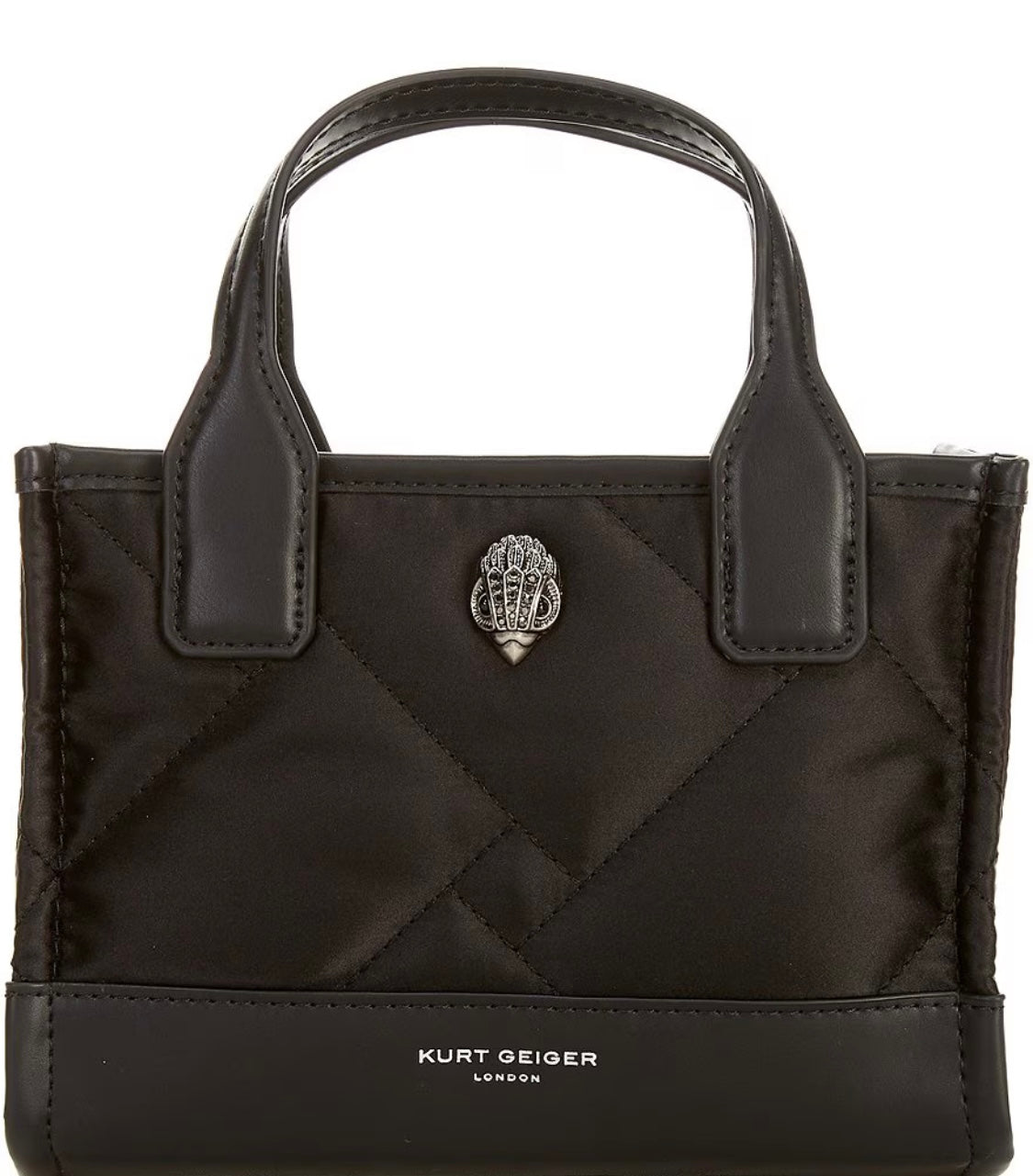 Micro Recycled Nylon Square Shopper Tote Bag