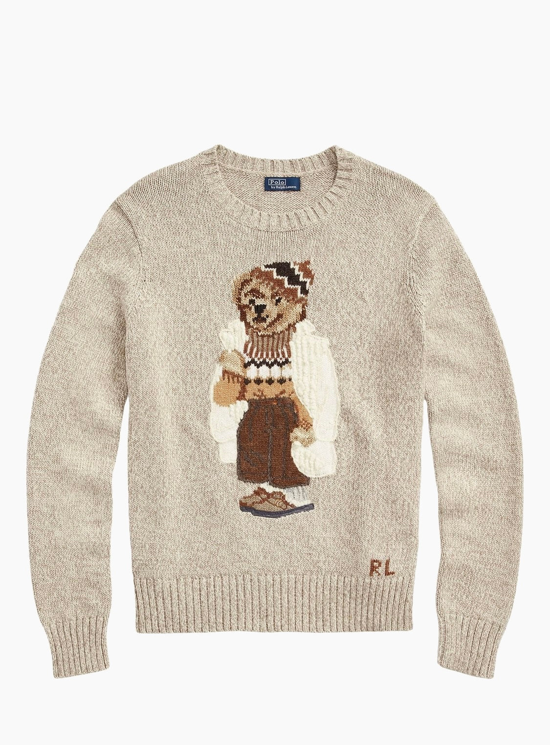 Ralph lauren ayıcıklı koton kazak