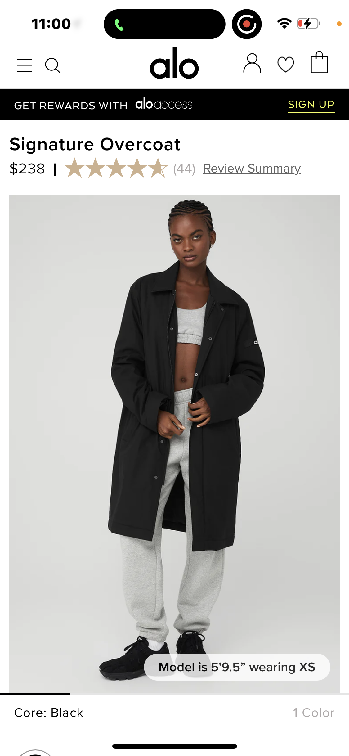 Signature Overcoat