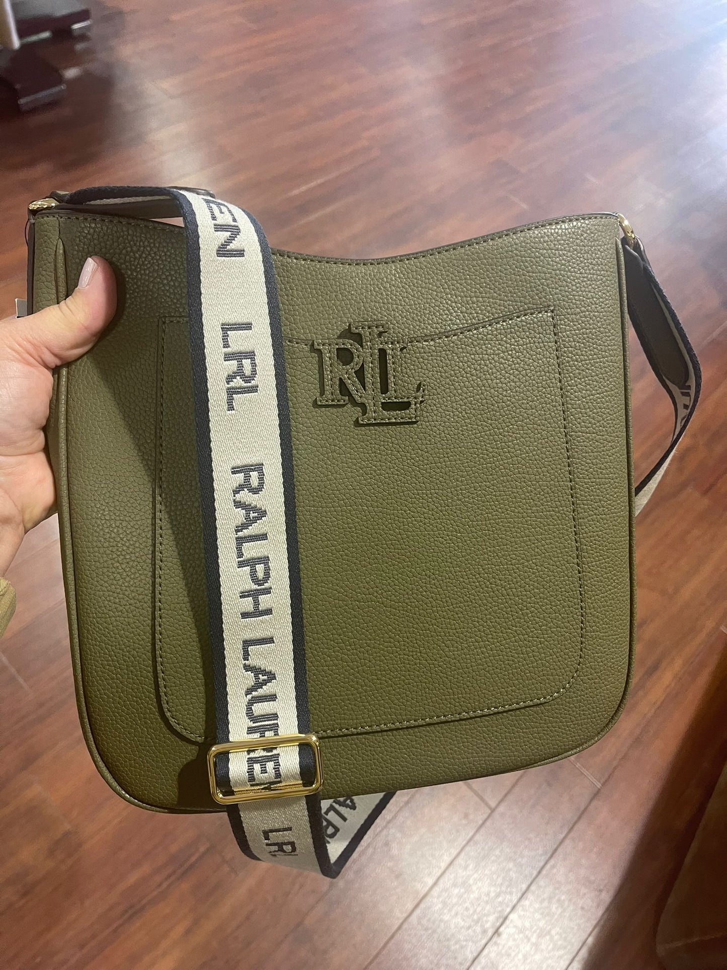Ralph Lauren Deri Crossbody