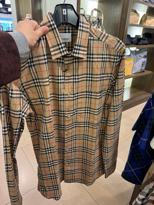 Erkek burberry gömlek