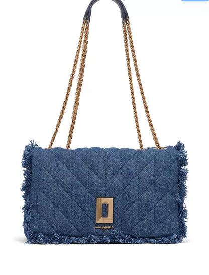 Karl Lagerfeld Lafayette Medium Shoulder Bag