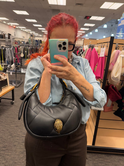Kensington Puff quilted/siyah