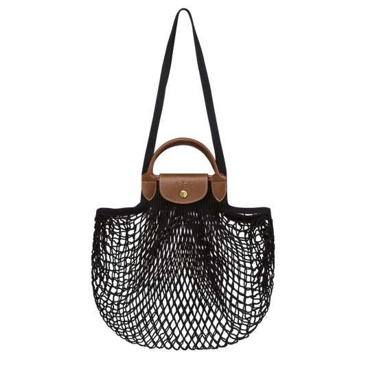 LE PLIAGE FILET L MESH BAG BLACK