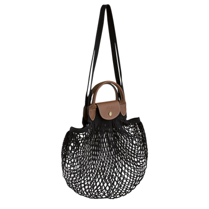 LE PLIAGE FILET L MESH BAG BLACK