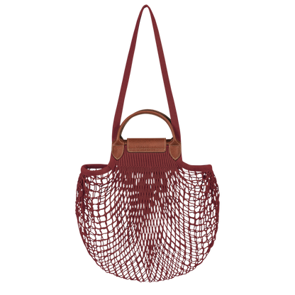 LE PLIAGE FILET L MESH BAG MAHOGANY