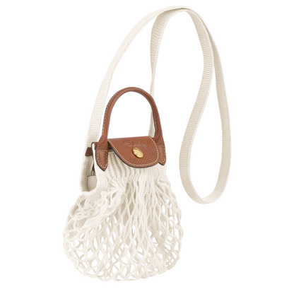 LE PLIAGE FILET XS MESH BAG ECRU