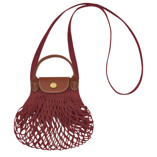 LE PLIAGE FILET XS MESH BAG MAHOGANY
