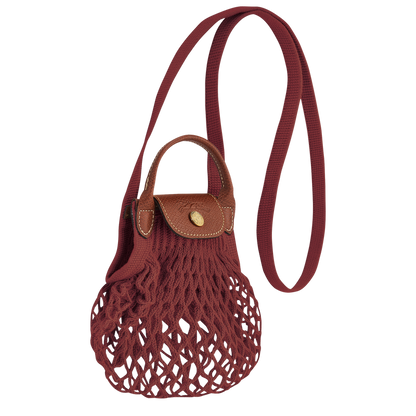 LE PLIAGE FILET XS MESH BAG MAHOGANY