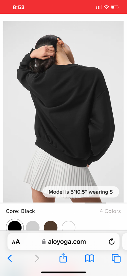 Alo Accolade Crew Neck Pullover