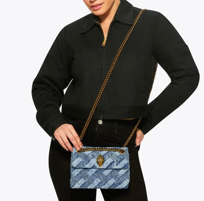 MINI DENIM KENSINGTON BAG