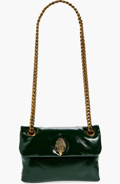 Kurt Geiger mini kensington leather bag/Open Green