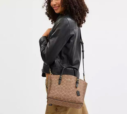 Mollie Tote Bag 25 In Signature Canvas Renkler➡️