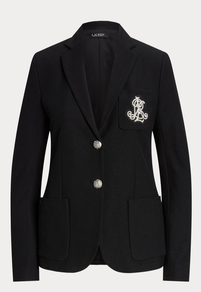 Ralph Lauren Siyah blazer ceket siyah/gümüş detaylı