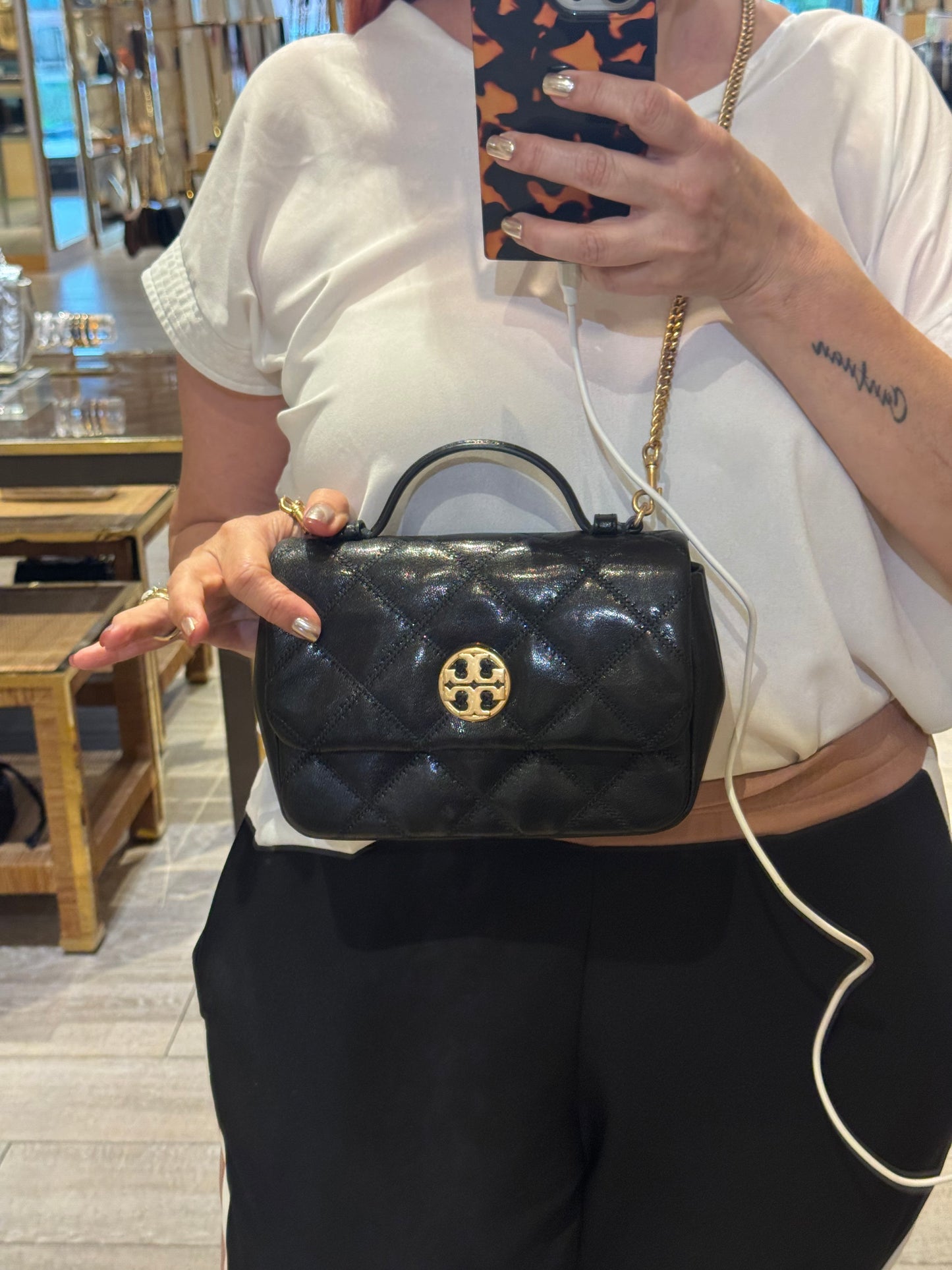 Tory Burch Willa Top Handle renkler için➡️