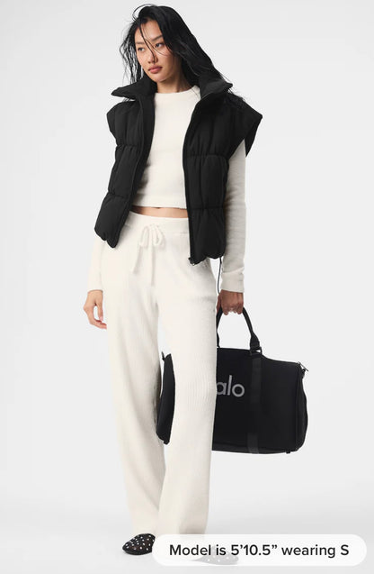 Incline Puffer Vest/black