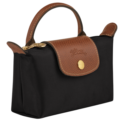 Le Pliage Original Pouch with handle - Siyah