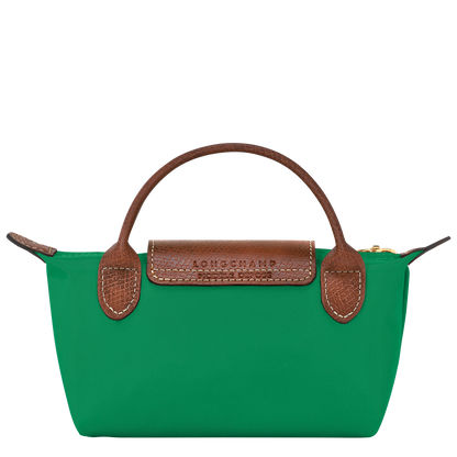 Le Pliage Original Pouch with handle - Yesil
