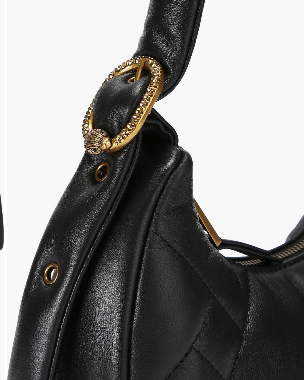 Kensington Puff quilted/siyah