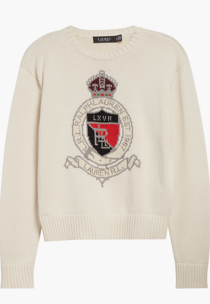 Ralph Lauren Logo koton kazak