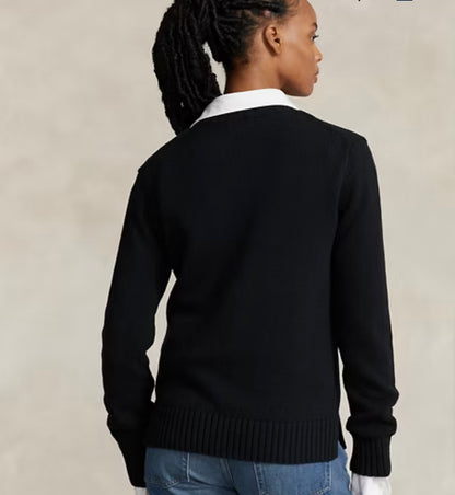 Ralph Lauren ayıcıklı kazak/Siyah