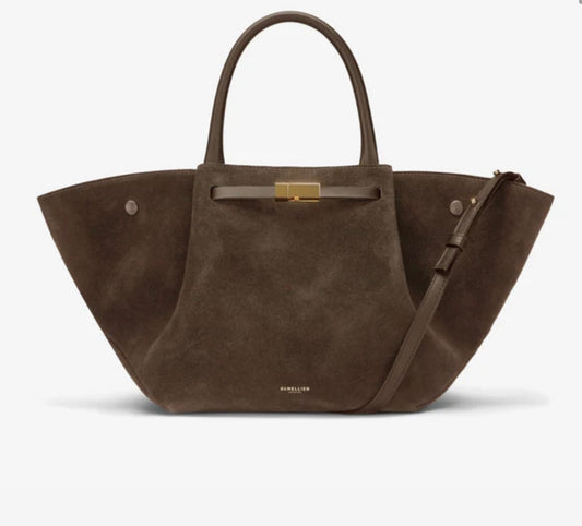 The Midi New York Mocha Suede & Mocha Smooth
