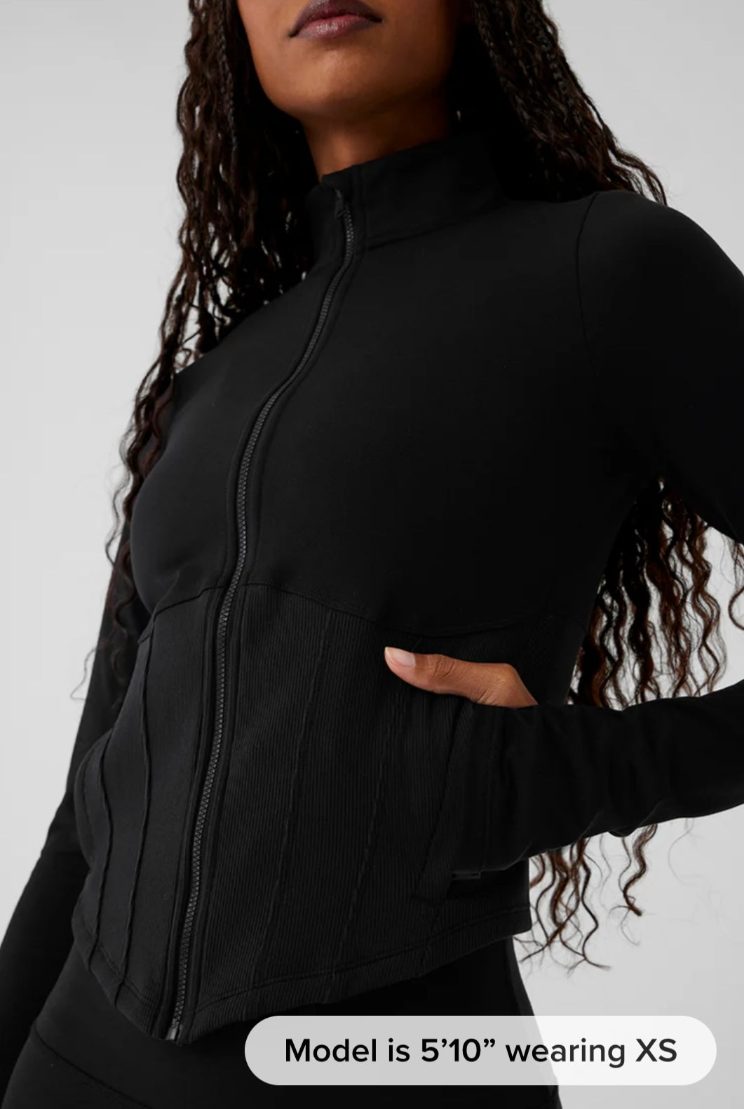 Airbrush Corset Full Zip Jacket