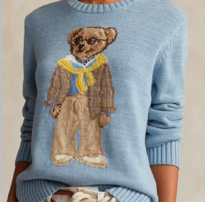 Ralph Lauren ayıcıklı koton kazak