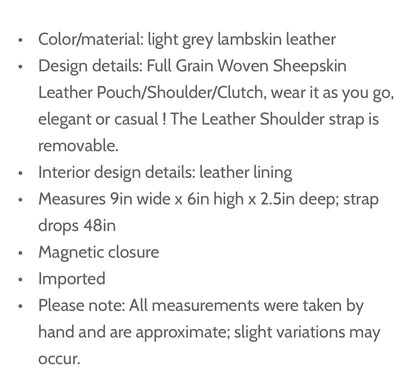 Tiffany Fred Clutch & Crossbody