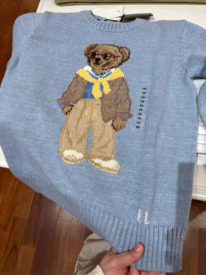 Ralph Lauren ayıcıklı koton kazak