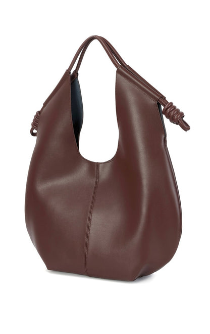 Tiffany&Fred Smooth Leather hobo bag/brown