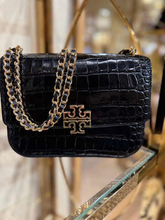 Britten Croco shoulder bag