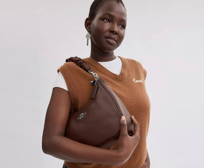 Teri Hobo Bag Düz Renkler➡️