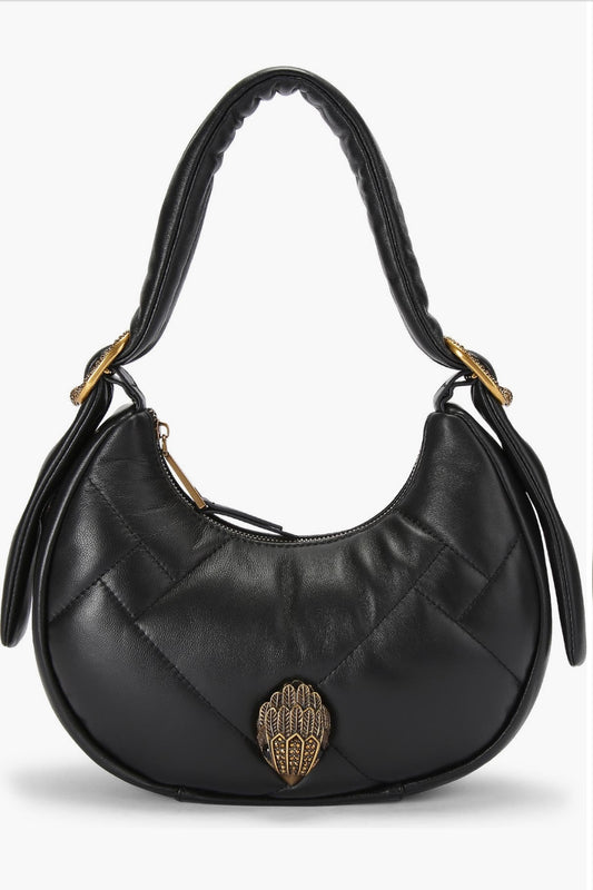 Kensington Puff quilted/siyah