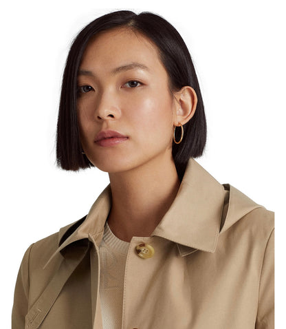 Ralph Lauren kapüşonlu trench coat