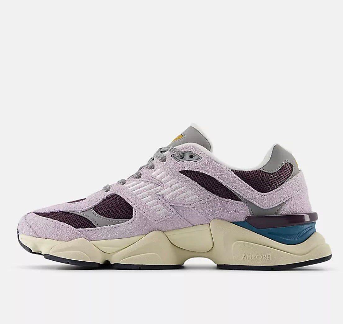New balance 9060 :  Taro with plum brown and butterscotch