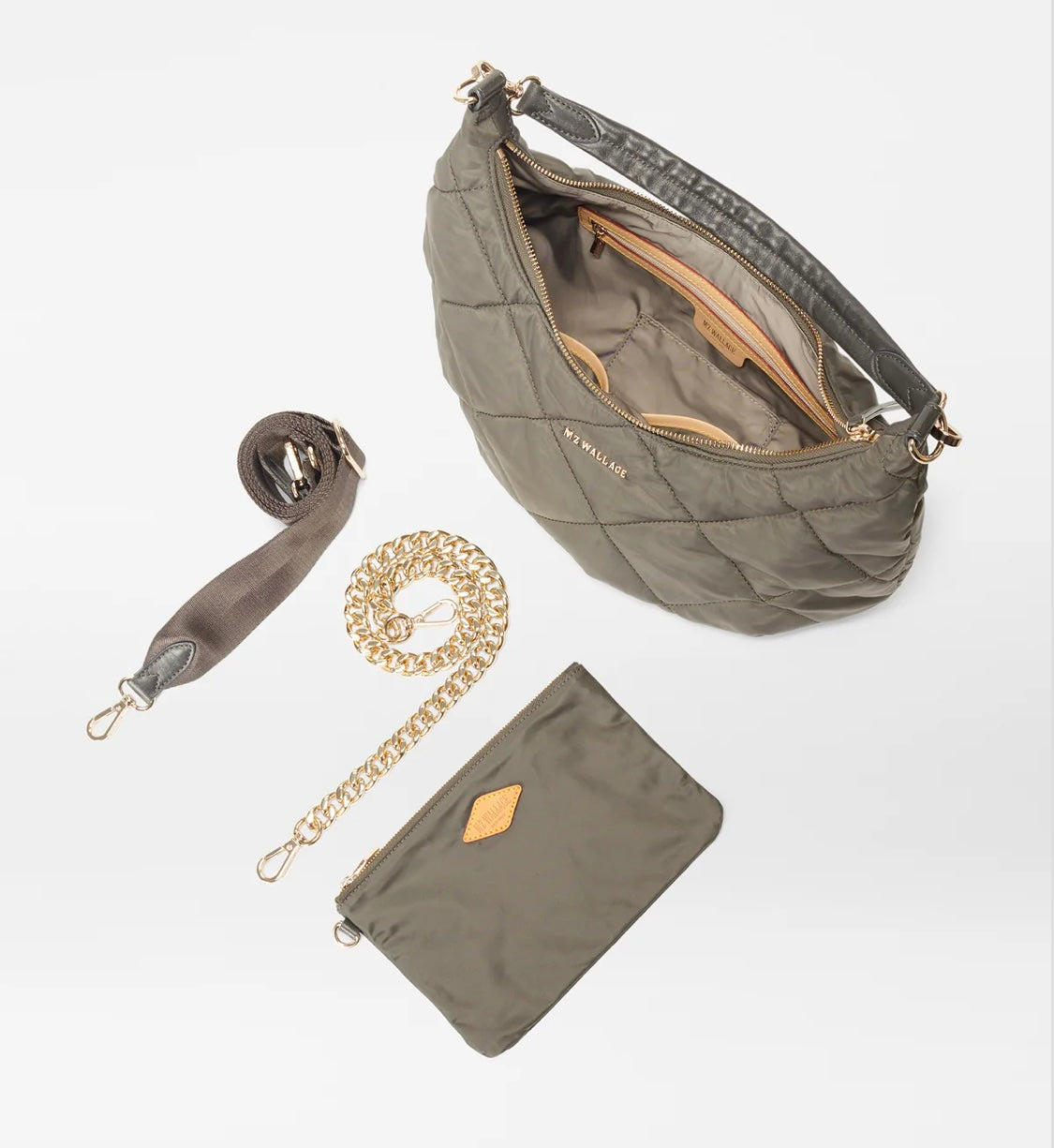 MZ WALLACE QUILTED MADISON SHOULDER BAG Renkler➡️
