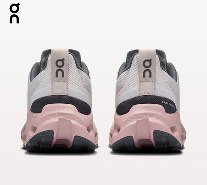 On Cloudsurfer Trail Silver | Mauve