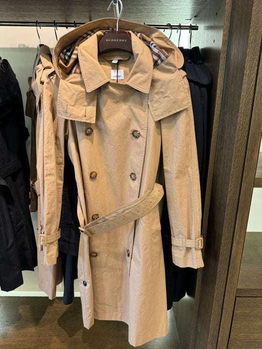 Kapüşonlu Bayan Trench Coat RENKLER➡️