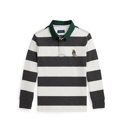 Genç bölümü ayıcıklı rugby sweatshirt