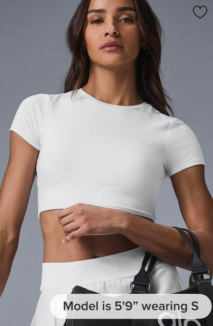 Alo soft cropped backspin