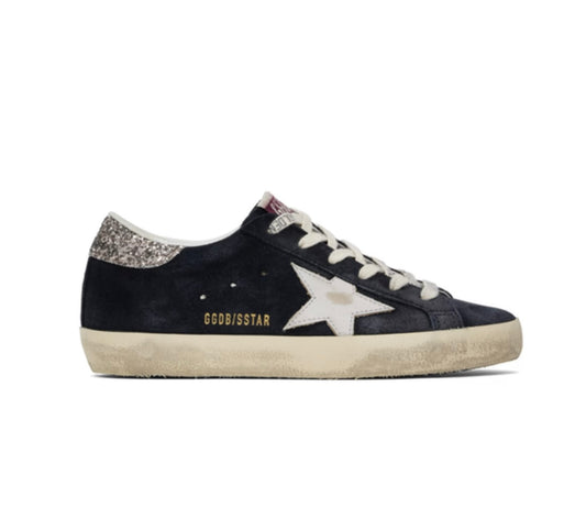 GOLDEN GOOSE
Navy Super-Star Sneakers