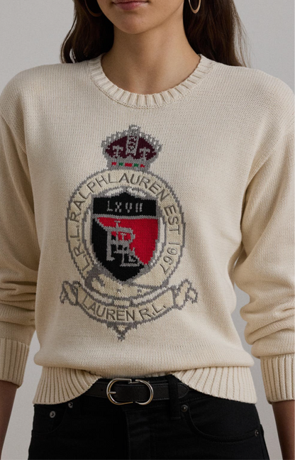 Ralph Lauren Logo koton kazak