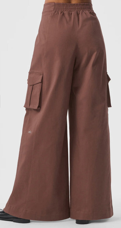 Show Off Cargo Wide Leg Trouser RENKLER➡️