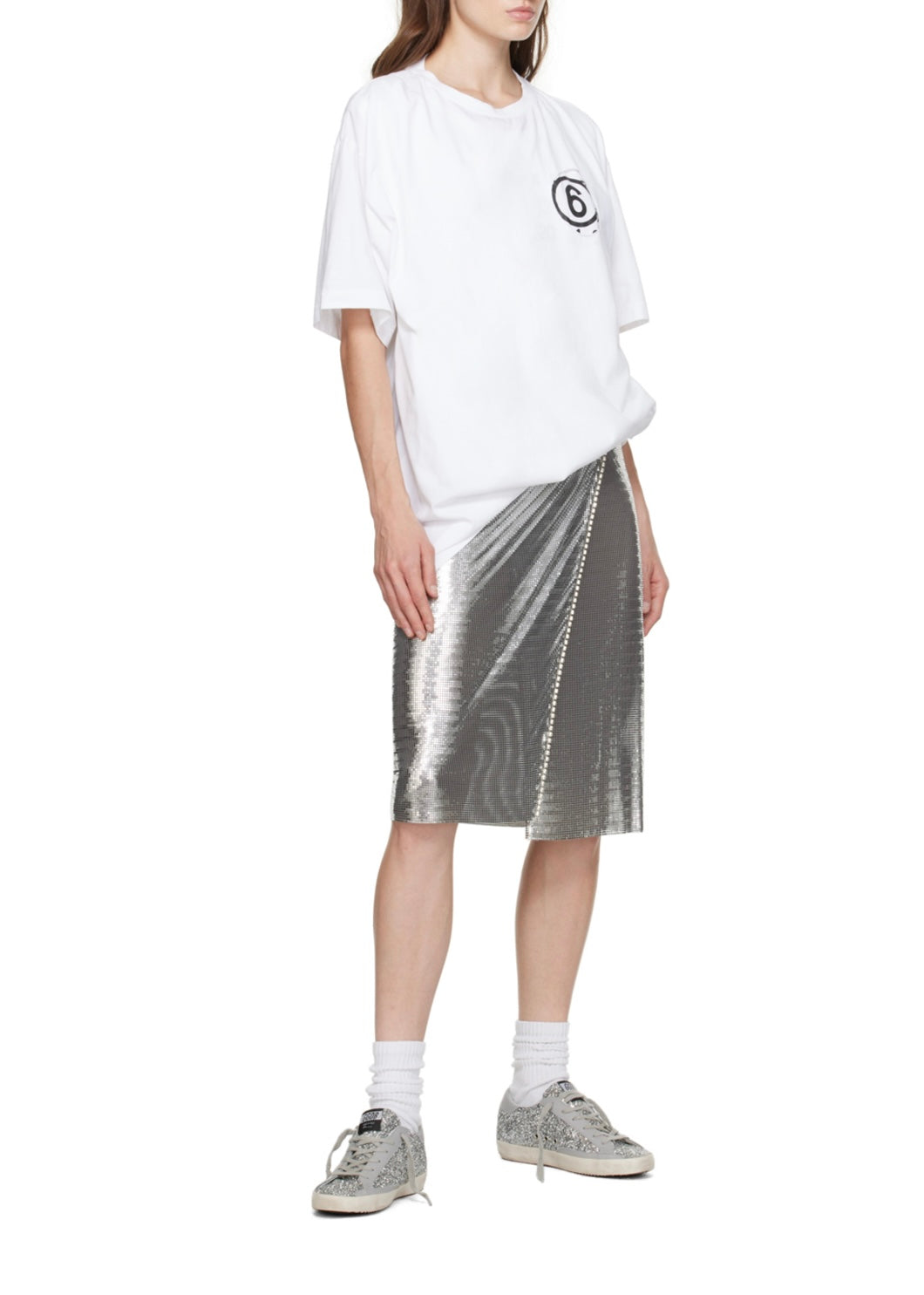 Golden Goose Silver süper star classic Sneakers