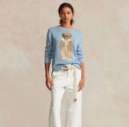Ralph Lauren ayıcıklı koton kazak